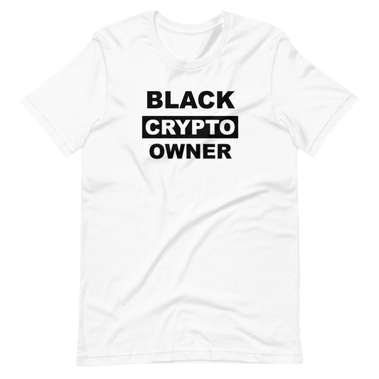 Black Crypto Owner Unisex T-shirt