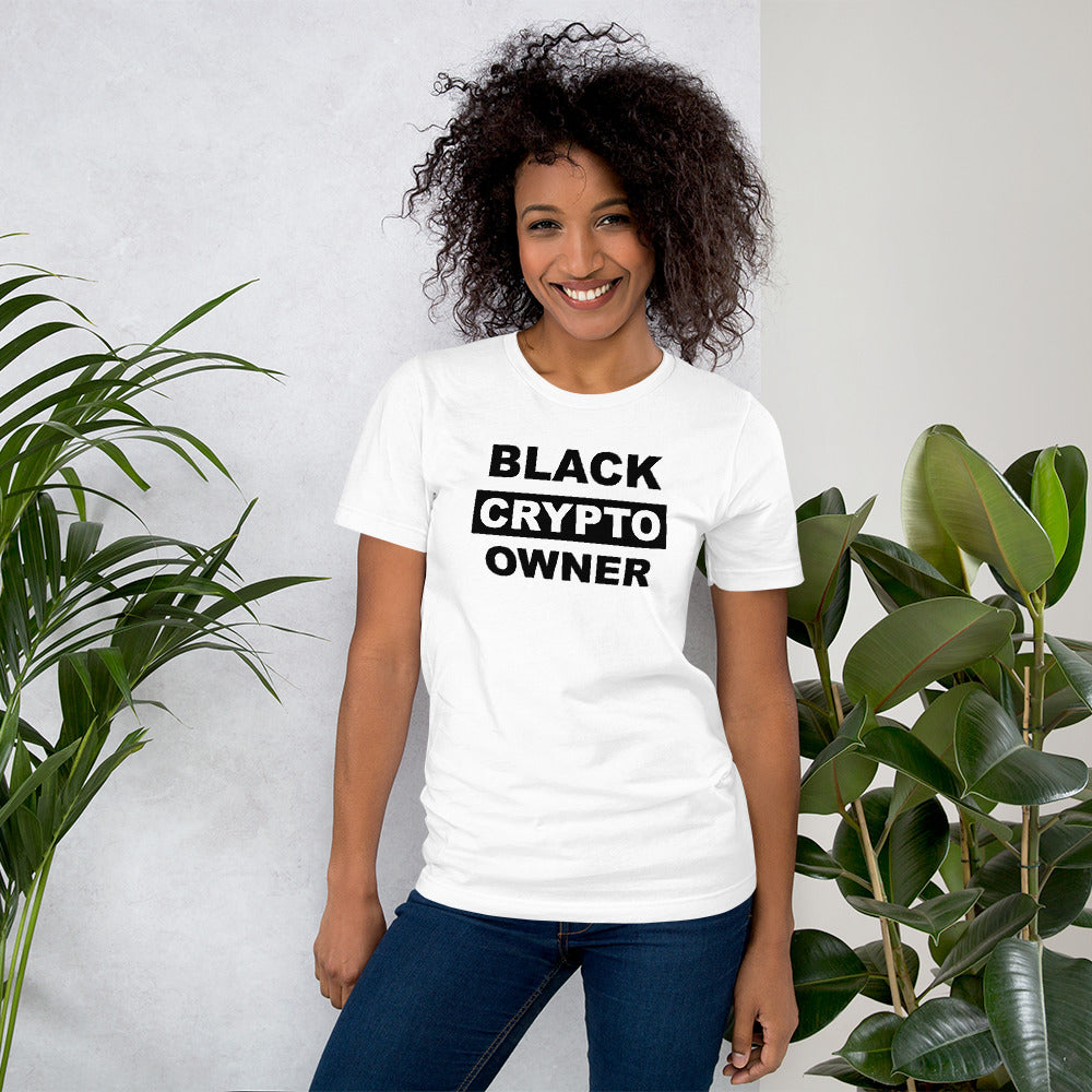 Black Crypto Owner Unisex T-shirt